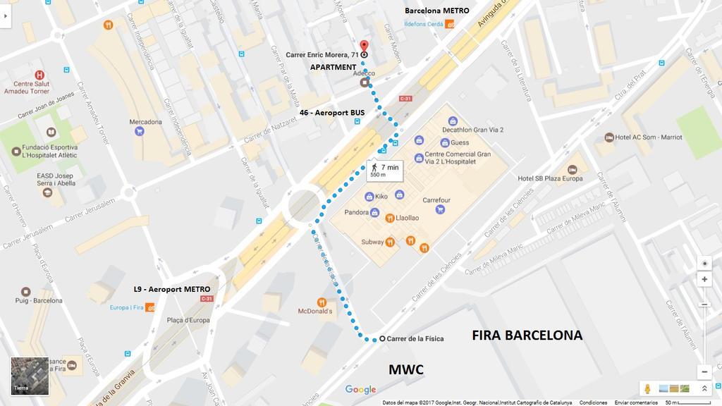 Fira巴塞罗那公寓 略夫雷加特河畔奥斯皮塔莱特 外观 照片